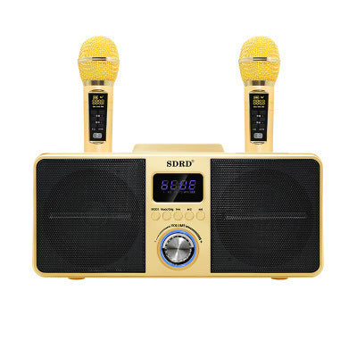 Home KTV Audio Creative Dual Microphone Subwoofer Mobile Phone Compute