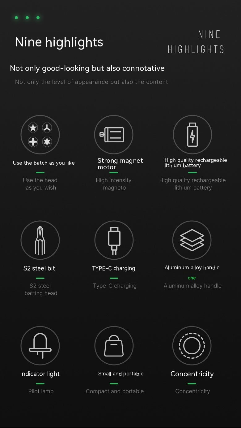 Electric Torque Screwdriver Mobile Phone Repair Laptop Electric Torque